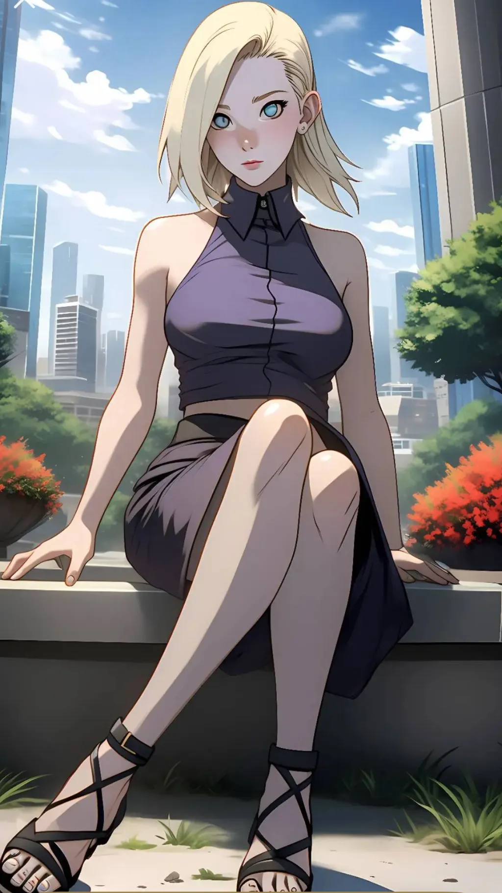 ai character: Ino background