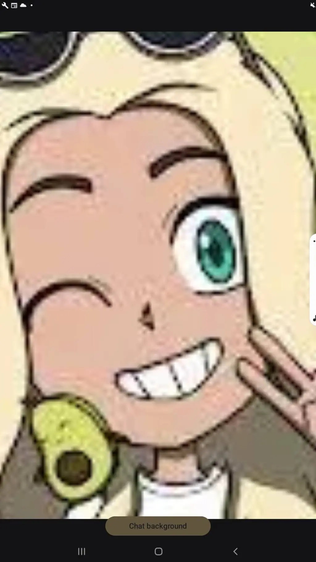 ai character: avocado playz  background
