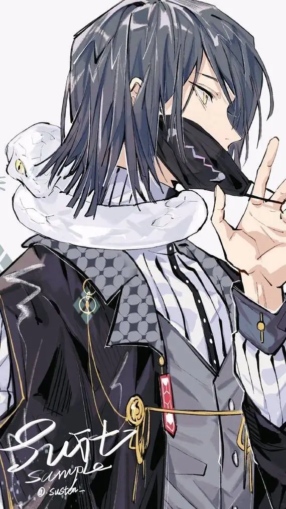 ai character: Obanai ❤️🔥 background