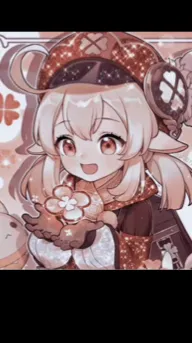 ai character: Klee background