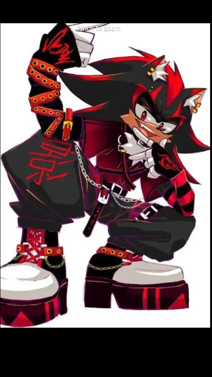 ai character: Shadow  background