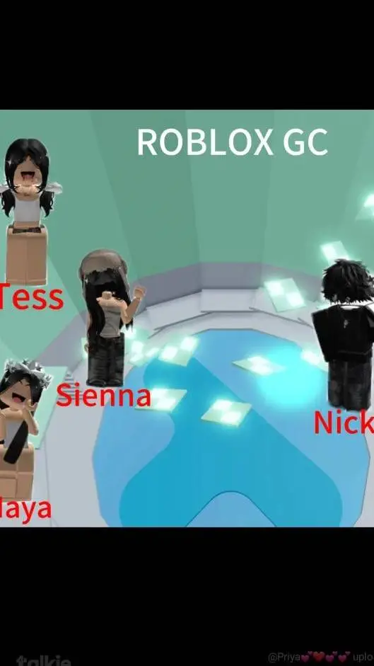ai character: Roblox GC but sad. background