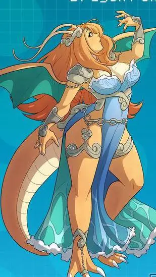 ai character: Drangonite background