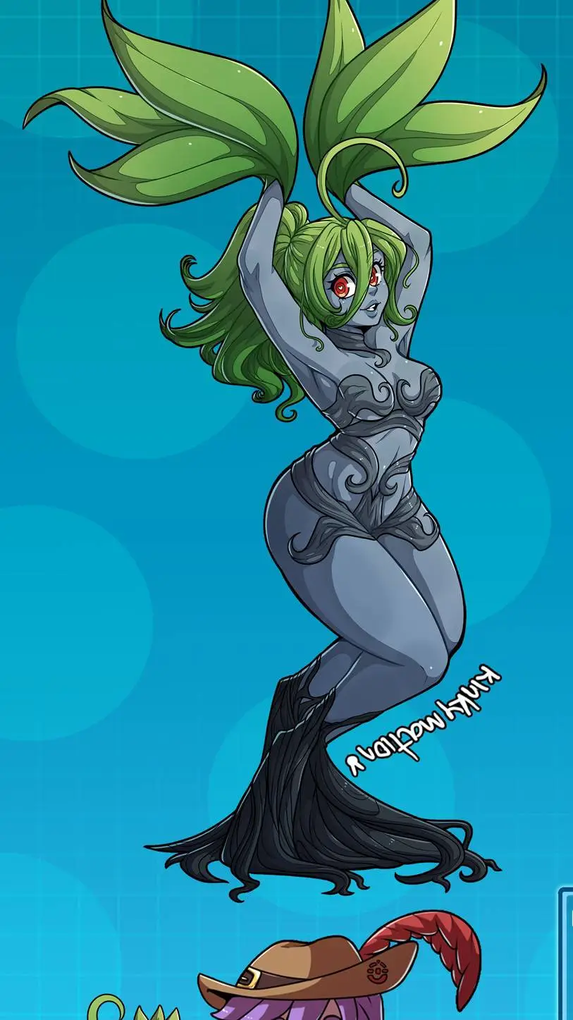 ai character: oddish background