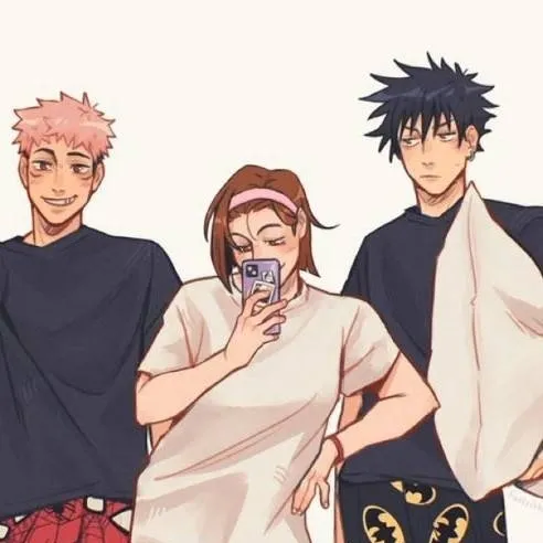 chat with ai character: jjk sleepover !!!