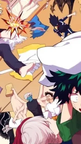 ai character: 💥☆MHA sleepover☆ background