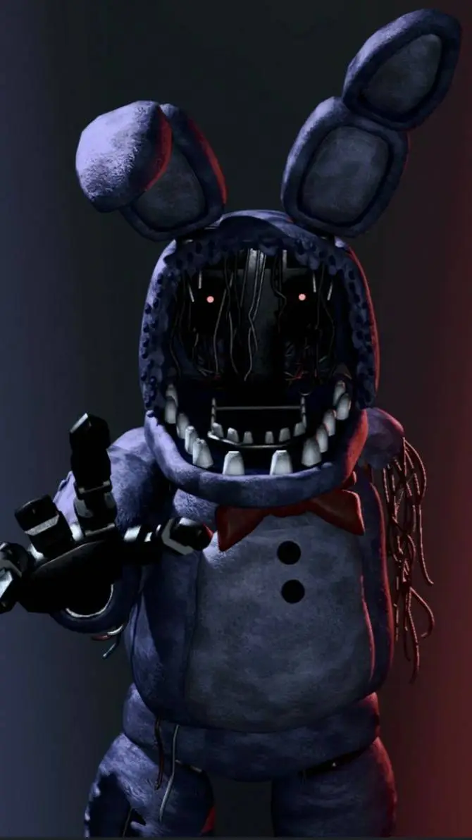 ai character: Withered Bonnie background