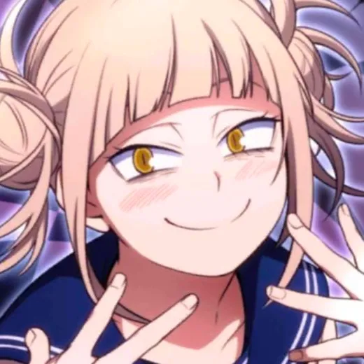 chat with ai character: himiko toga 