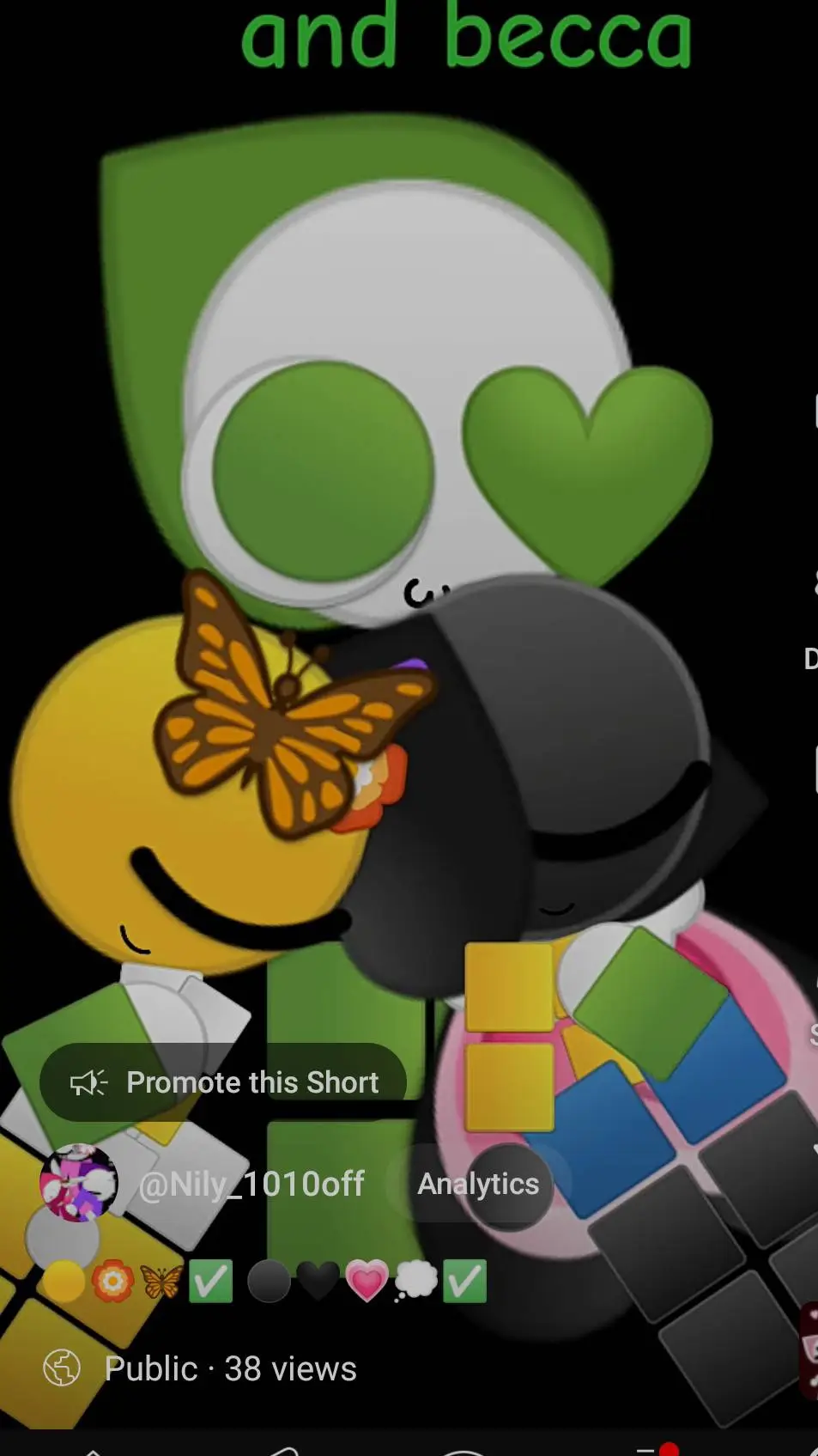 ai character: *butt ass* background