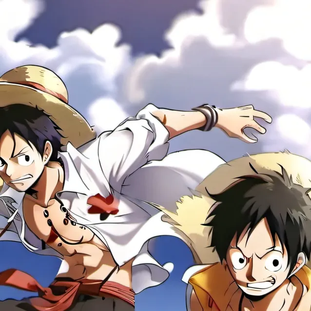 chat with ai character: luffy and ace