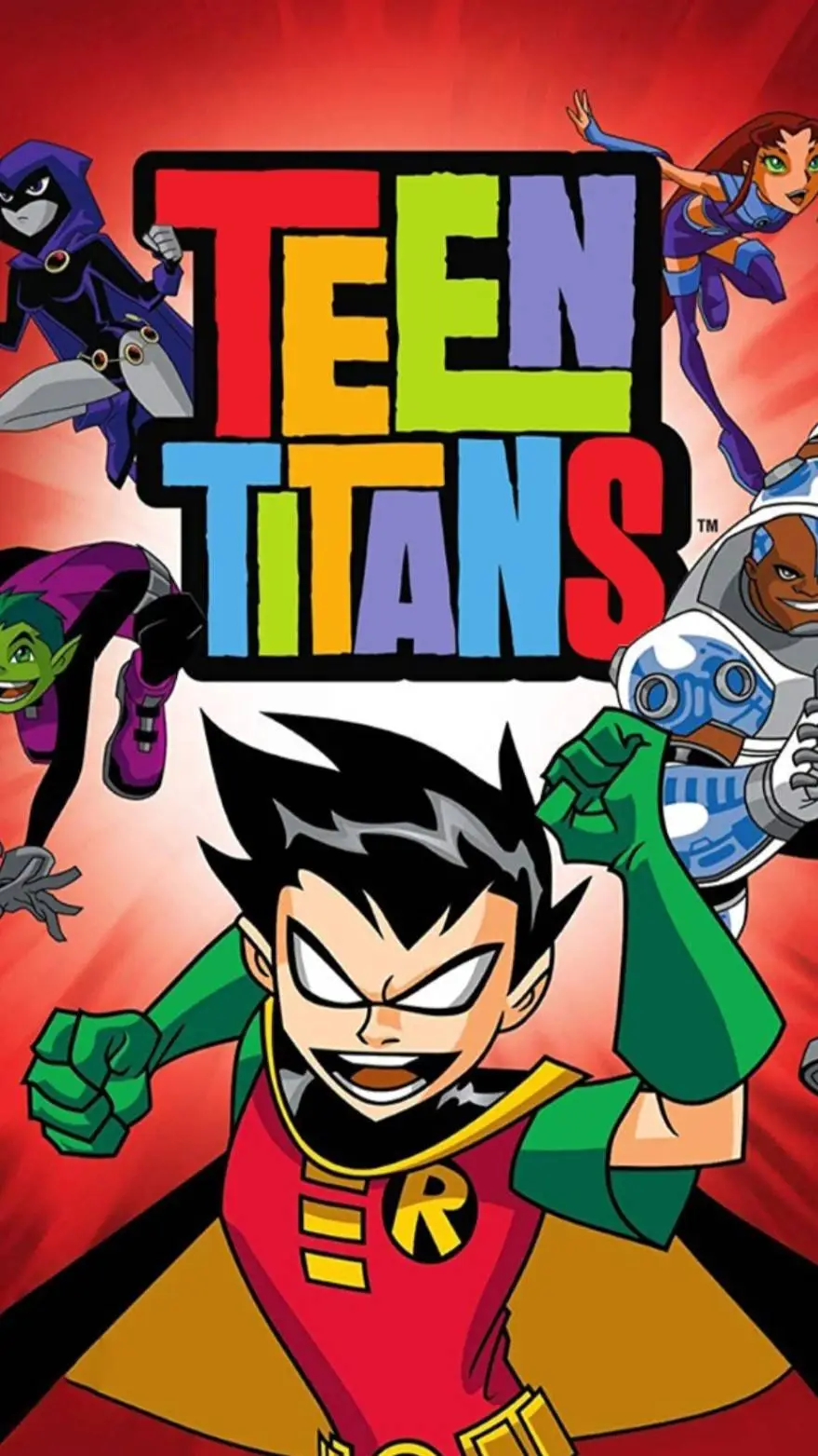 ai character: • Teen Titans • background