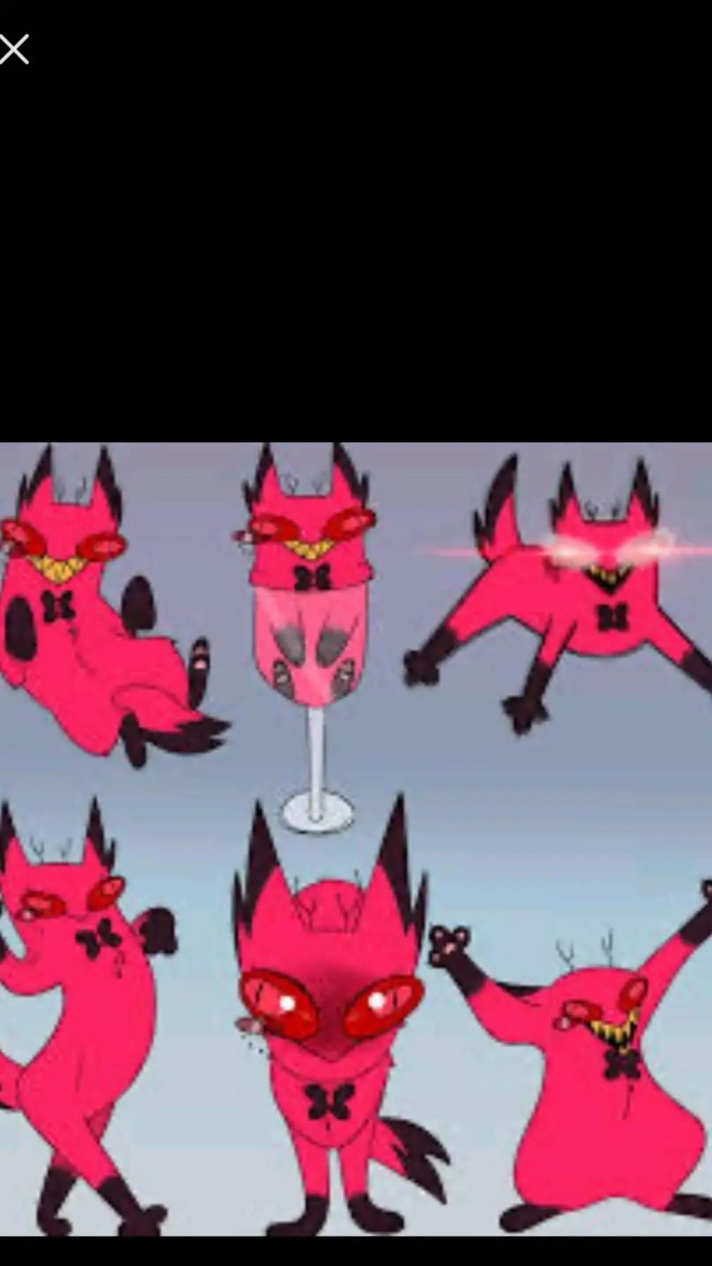 ai character: ALASTOR CAT background