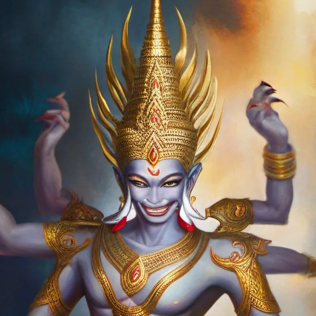 chat with ai character: Deva Of Distortion