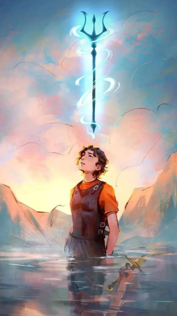 ai character: 🔱⚡️percy⚡️🔱 background