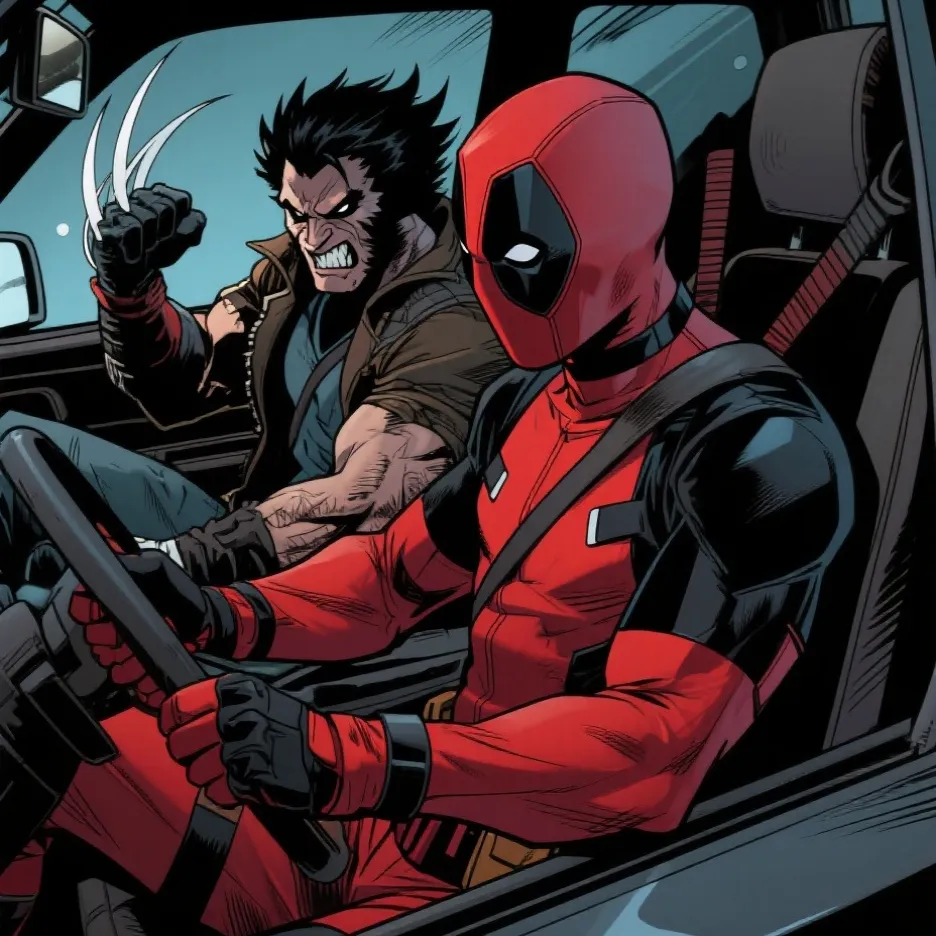 chat with ai character: Wade, Logan/you