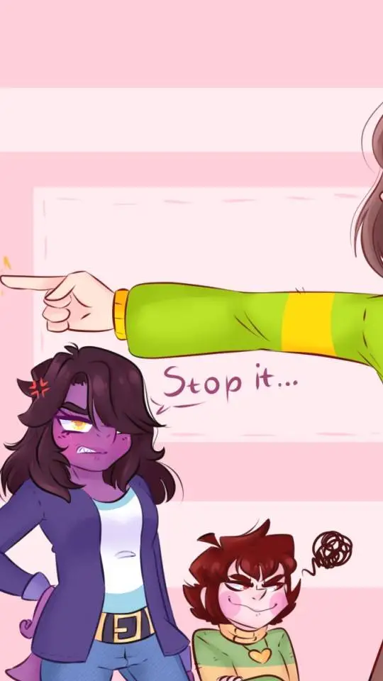 ai character: The frisk day background
