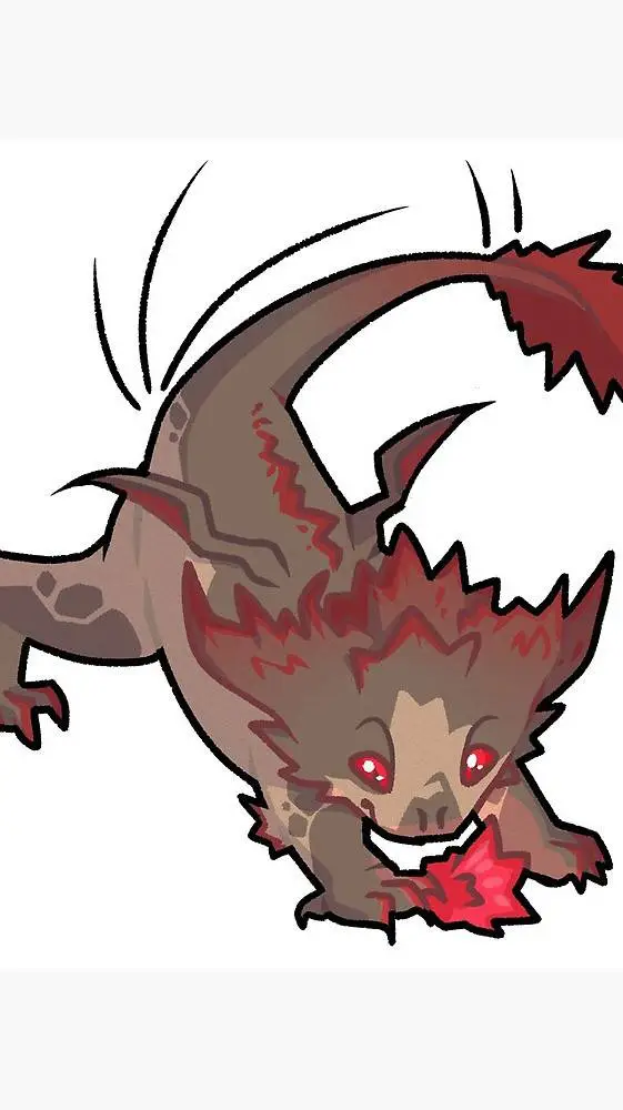 ai character: Baby Hræzylr  background