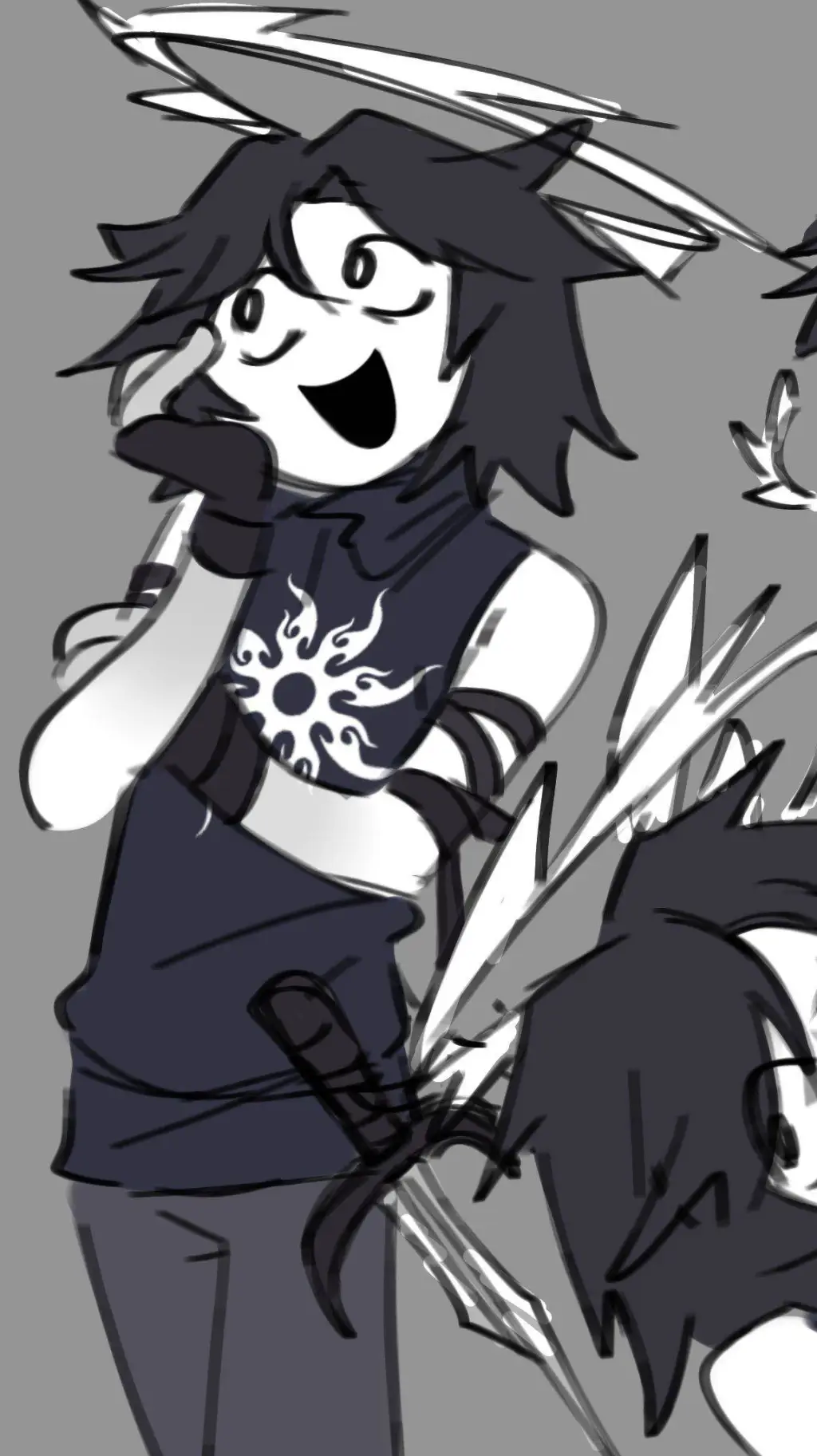 ai character: Two Time  background