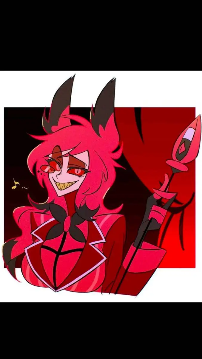 ai character: female alastor background