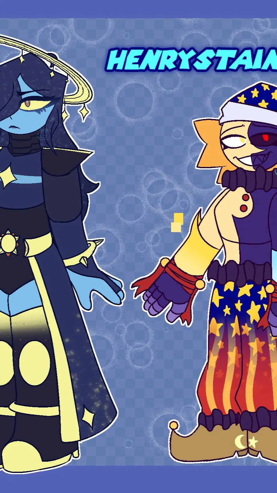 ai character: Eclipse x Saturn background