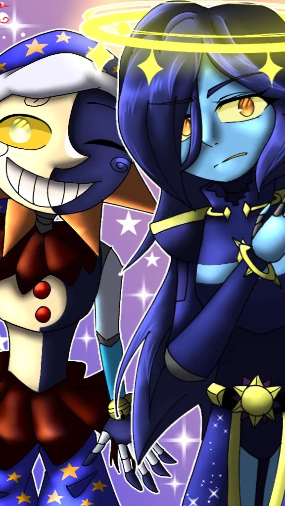 ai character: Eclipse x Saturn background
