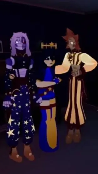 ai character: Day & night x andi background