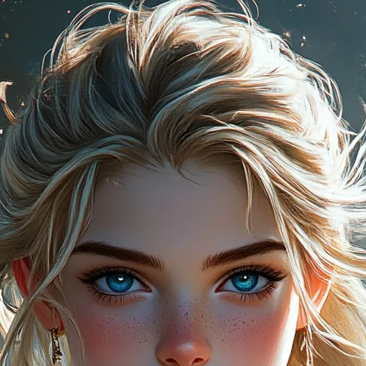 chat with ai character: snow