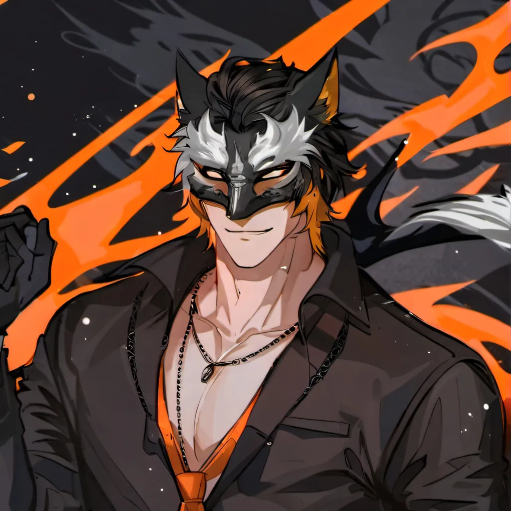 chat with ai character: 🖤🦊Fox🦊🖤