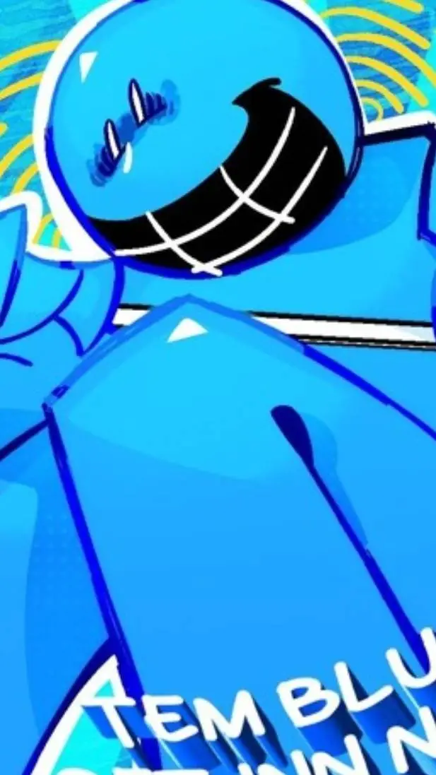 ai character: bluudud  sus background