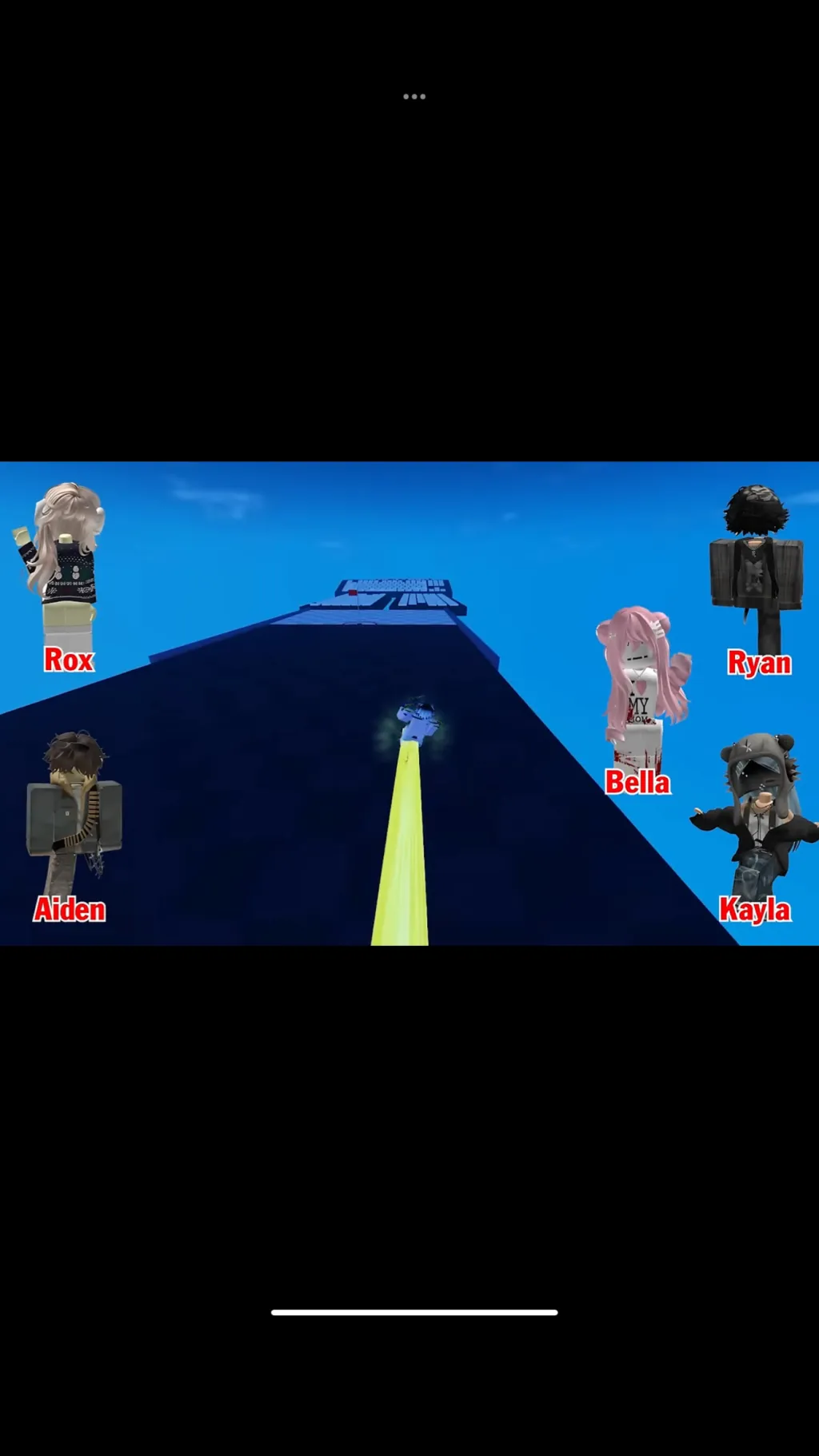ai character: Roblox group chat background