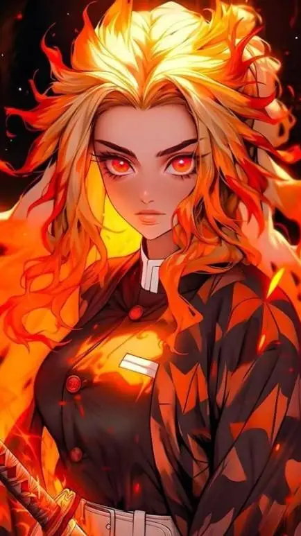 ai character: kyagura~rengoku background