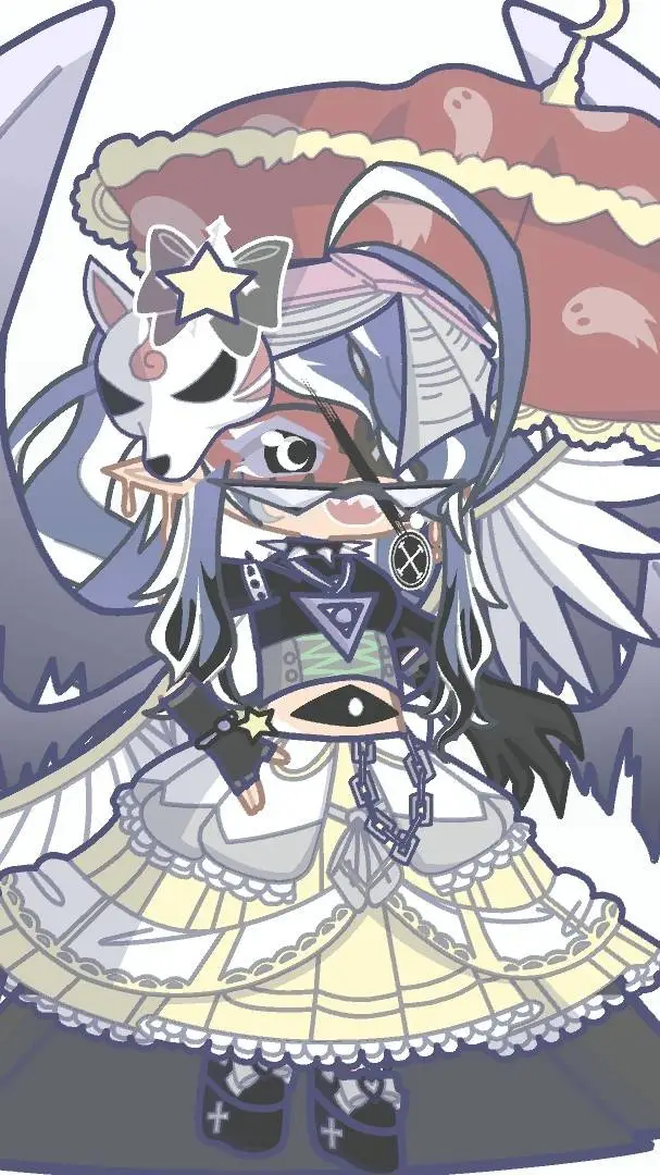 ai character: Amber (gacha oc!) background