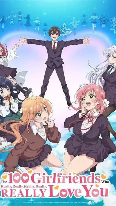 ai character: 100 girlfriends  background