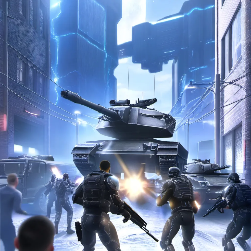chat with ai character: Future battle