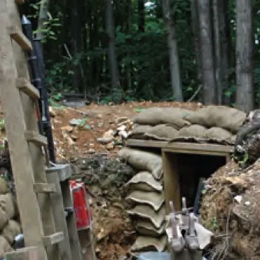 chat with ai character: WW1 Trenches