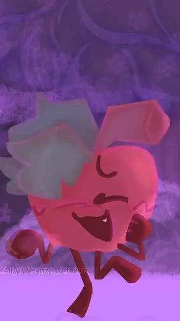 ai character: apple background