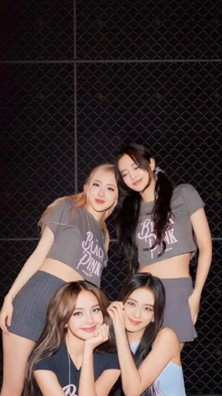 ai character: blackpink background