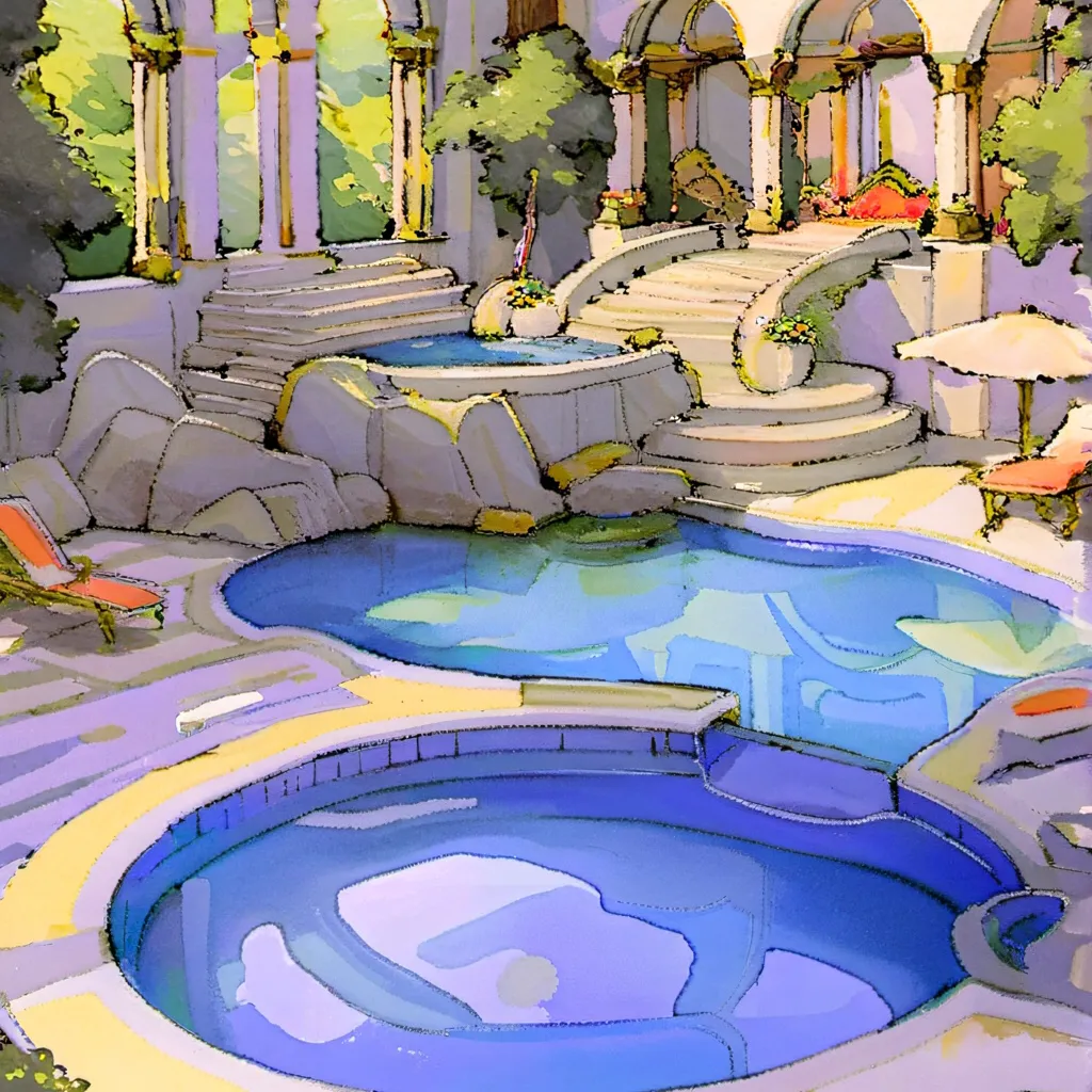 chat with ai character: Hazbin pool party
