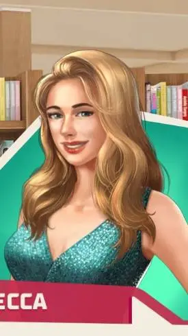 ai character: Rebecca Davenport  background