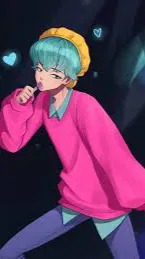 ai character: Baby saja  background