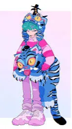 ai character: Baby saja  background