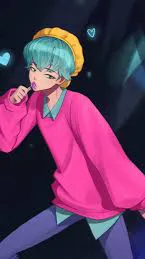 ai character: Baby saja background