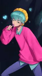 ai character: Baby saja  background