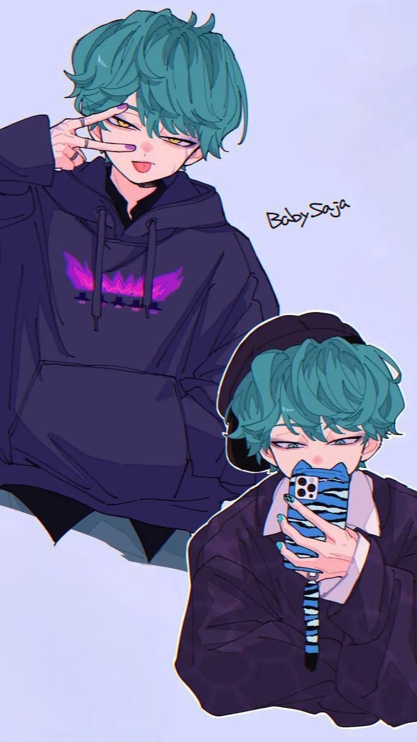 ai character: Baby saja background