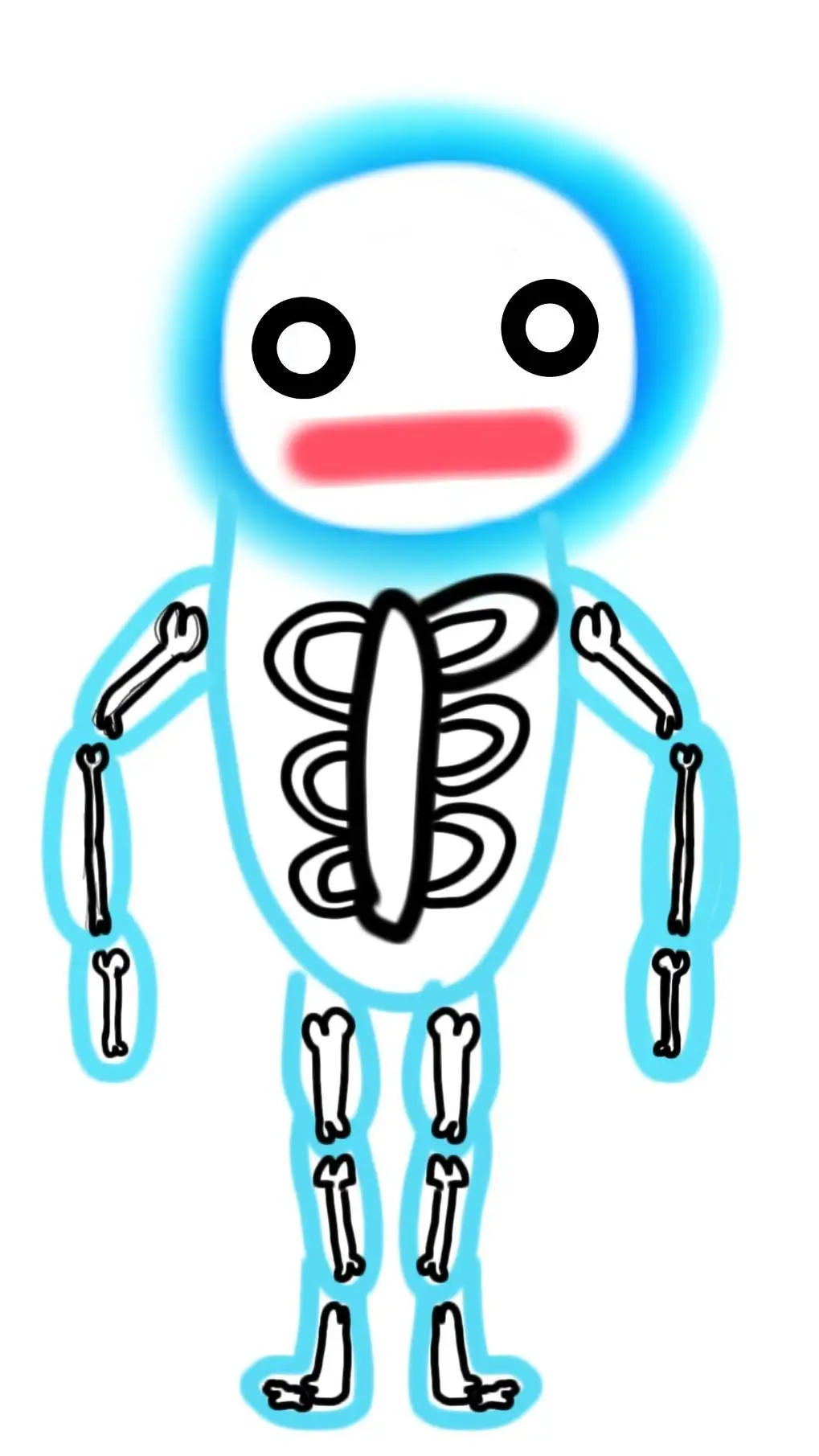 ai character: scary background