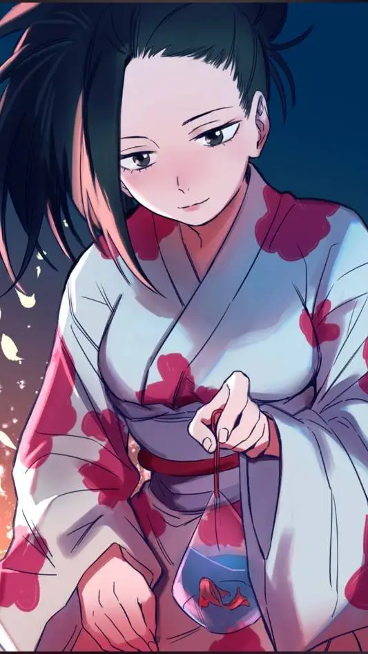 ai character: Momo background