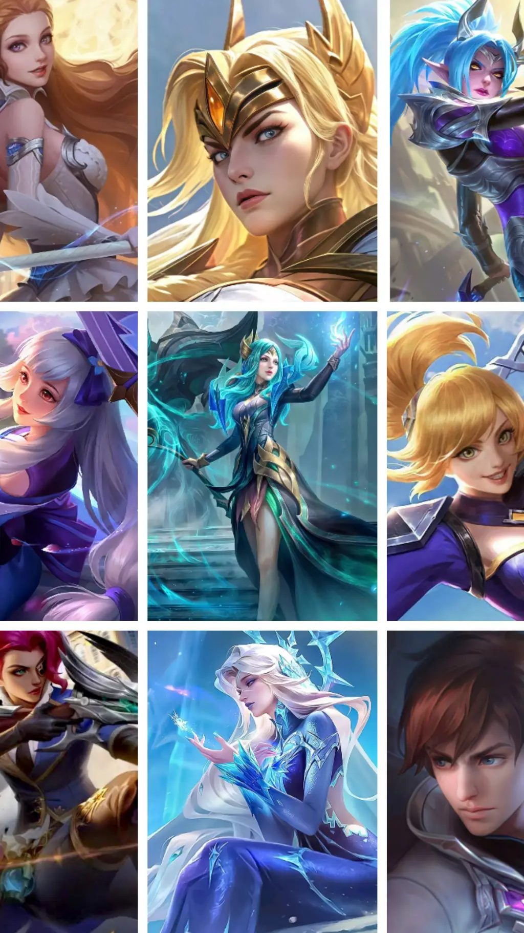 ai character: MLBB Characters background