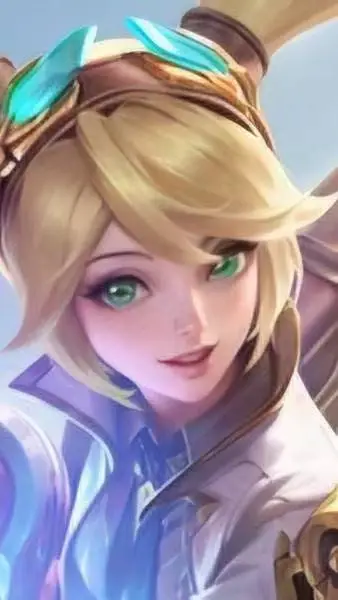 ai character: Layla Mlbb background