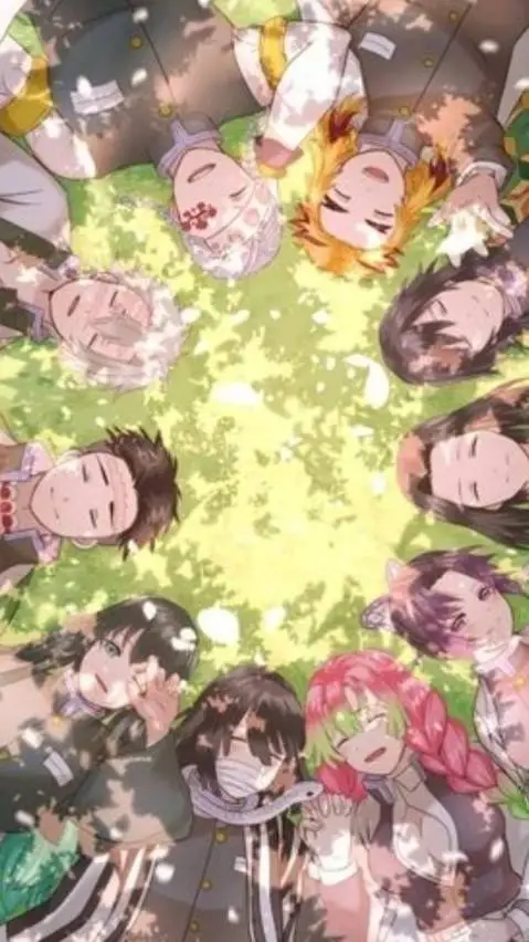 ai character: ~⭐demon slayer's⭐~ background