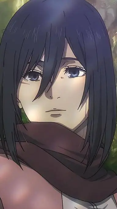 ai character: mikasa background